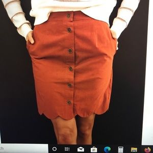 Casanova Scalloped Skirt by Roolee